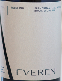 Everen wines Riesling 2023